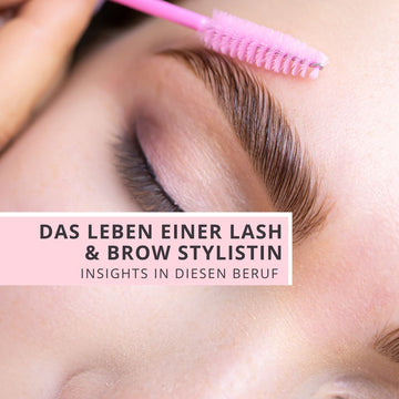 Ein Tag im Leben einer erfolgreichen Lash & Brow Stylistin Blog Banner