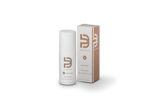 BRIK & PEARL Bond Flex Lash Lift Lotion mit Verpackung