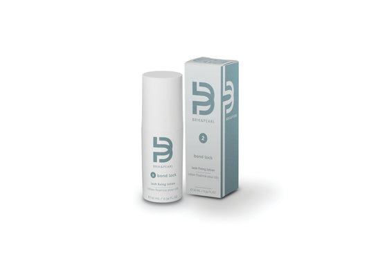 BRIK & PEARL Bond Lock Lash Fixing Lotion mit Verpackung