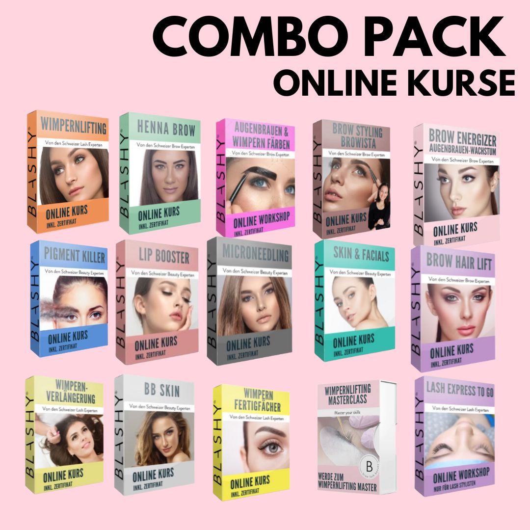 FLAT RATE für 15 Online Kurse der BLASHY Academy