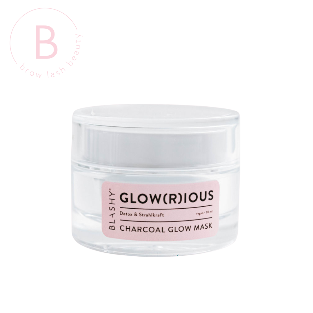 BLASHY Glowrious Charcoal Gold Maske, 30ml