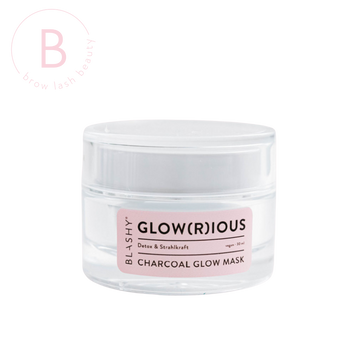 BLASHY Glowrious Charcoal Gold Maske, 30ml