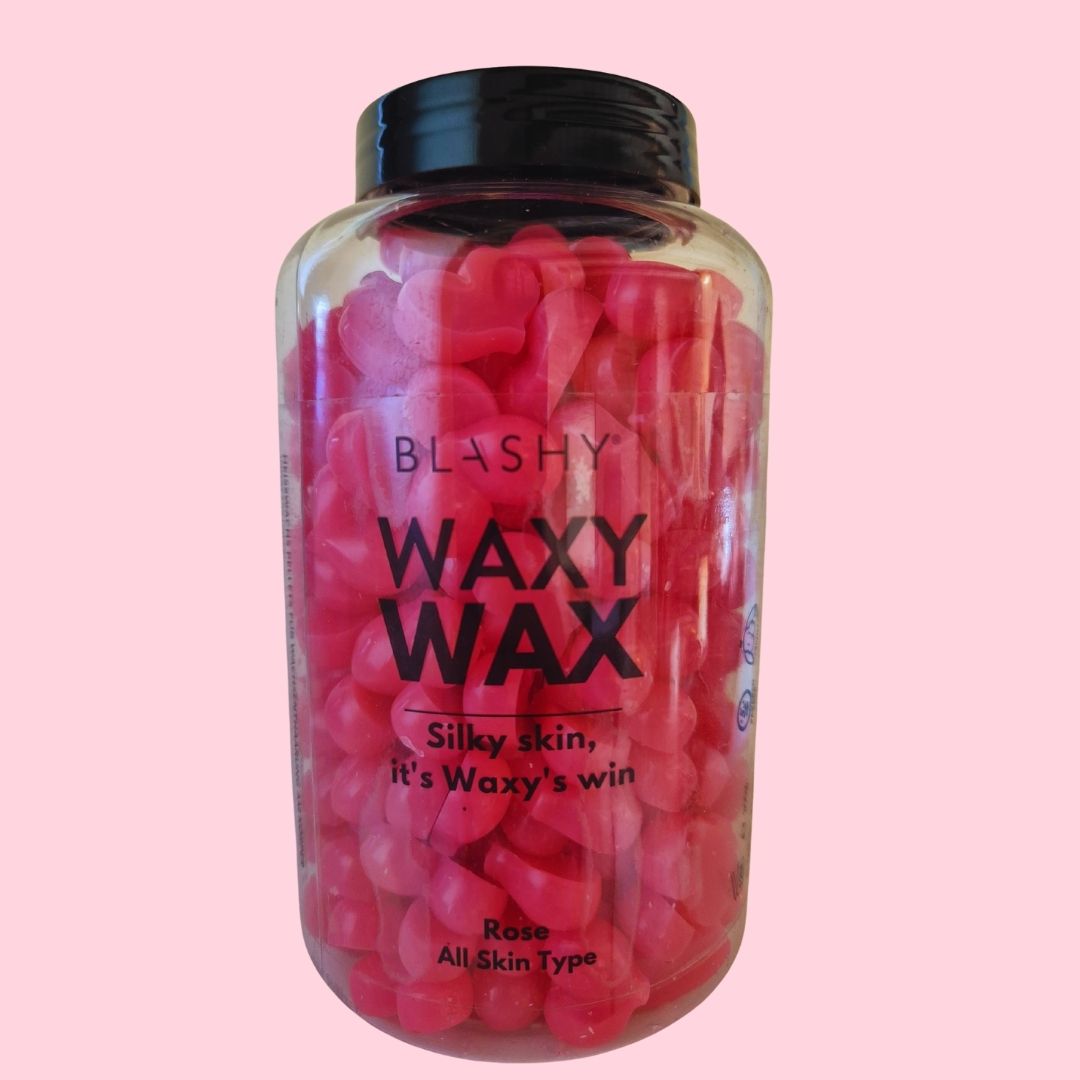 BLASHY Waxy Wax für die Haarentfernung - Duft Rose - 300g