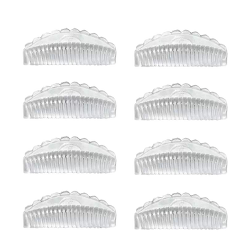 Acht Blashy Anime Lash Lift Pads (S, M, L, XL) sind in zwei Viererreihen auf einem weißen Hintergrund angeordnet. Blashy Shop