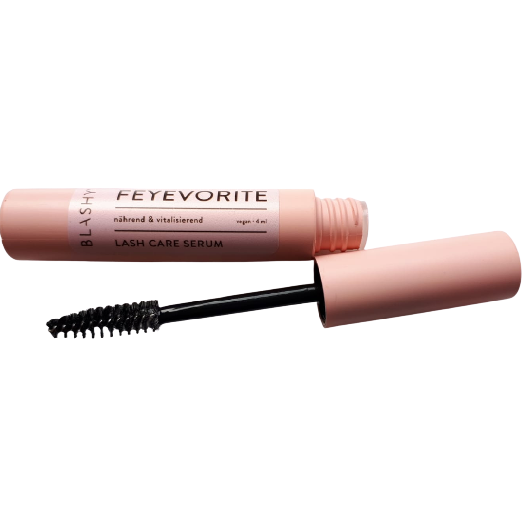 Eine rosa Tube Blashy BLASHY LASH BOOMY Wimpernpflege 7ml mit Zauberstab, perfekt für die Wimpernpflege. Blashy Shop