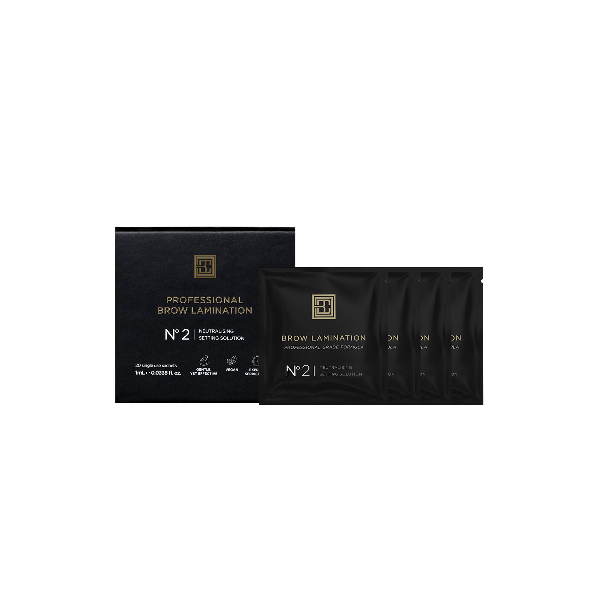 Brow Lamination No.2  Lotion - Fixierung, 20 Sachets