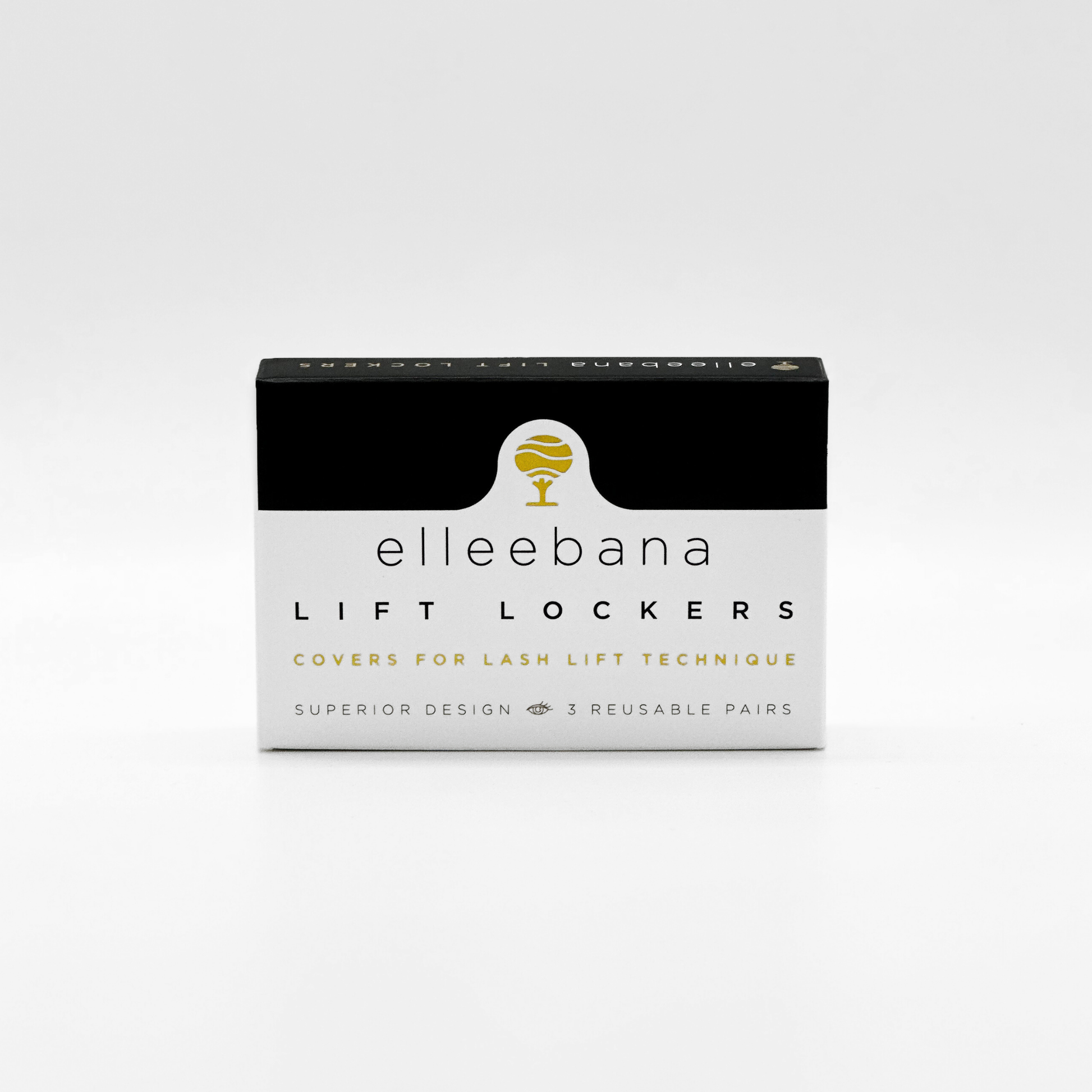 Elleebana Lash Lift Locker Silikonpads - Set aus 3 wiederverwendbaren Pads in verschiedenen Farben für ein perfektes Wimpernlifting. Blashy Shop