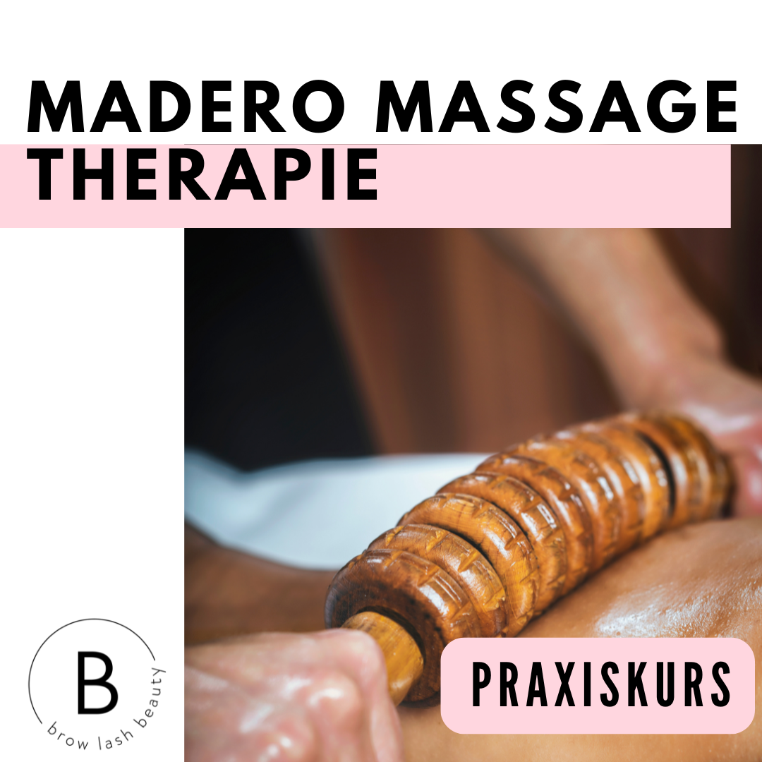 Erleben Sie MADERO MASSAGE THERAPIE mit dem Holzroller - nehmen Sie an den Body Sculpting Praxiskursen der Lash & Brow Academy teil!. Blashy Shop
