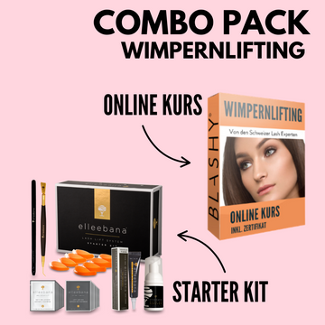 Wimpernlifting Starter Kit & Online Kurs COMBO PACK von blashyshop.com-umfasst Werkzeuge, Pads und Anleitungen. Blashy Shop