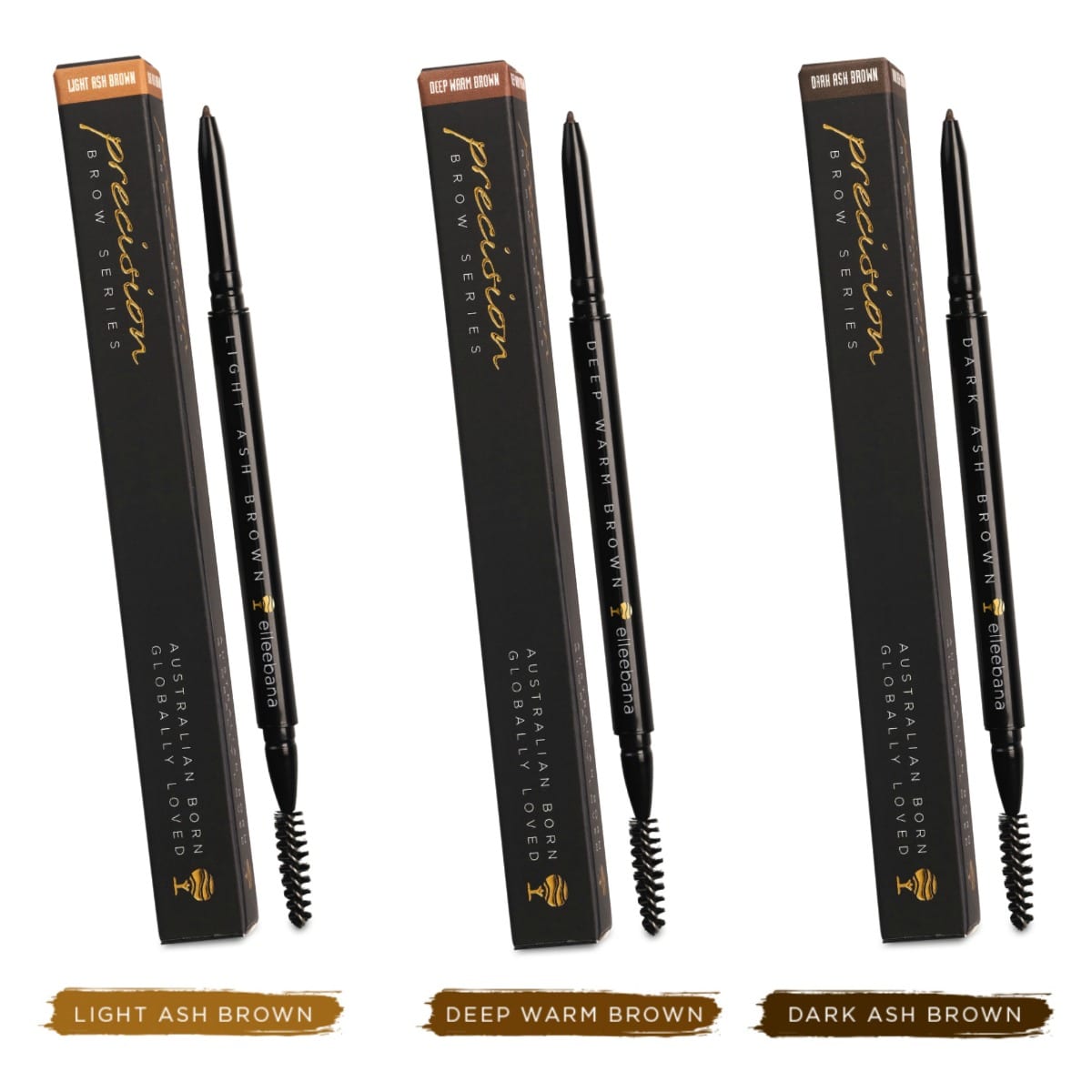 Der Elleebana Precision Brow Pen bietet dauerhaften Halt - perfekt nach einer Brauenbehandlung oder dem Elleebana Brow Styling Wax. Blashy Shop
