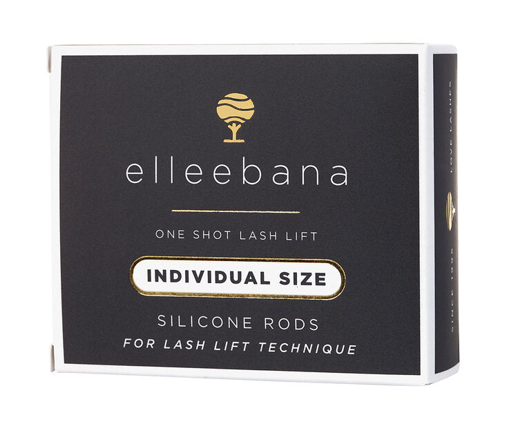 Eine Schachtel mit der Aufschrift Elleebana - Stäbchen Sales% von Elleebana für Wimpernlifting und Wimpernlifting-Technik. Blashy Shop