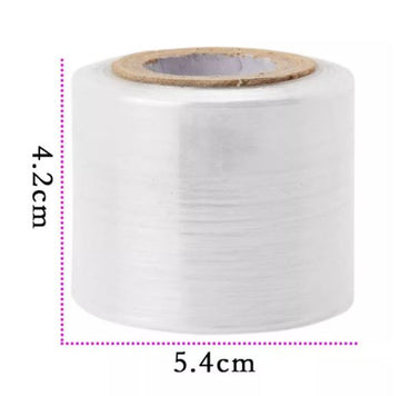 Blashy C Folie zum Abdecken von Augenbrauen und PMU, 4,2 cm hoch, 5,4 cm Durchmesser, klare Plastikfolie. Blashy Shop