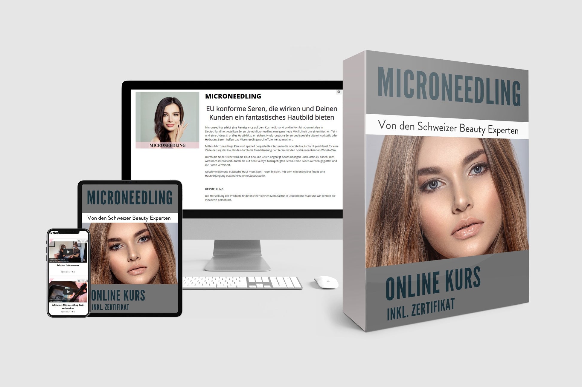 Lash&Brow Akademie Online: MICRONEEDLING Online Kurs inkl.. Zertifikat auf PC, Tablet, Smartphone & Box sichtbar. Blashy Shop